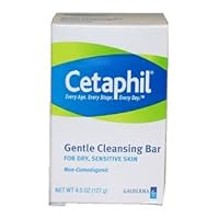 Cetaphil Gentle Cleansing Bar, 4.5 oz