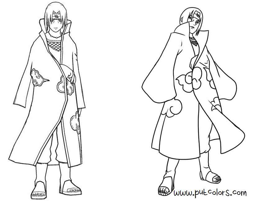 Naruto Coloring Pages For Manga Lovers - Coloring Home