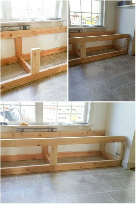 diy built storage bench tutorial room challenge week place