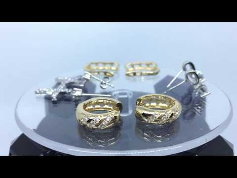 VIDEO : supplier anting emas 18k, anting salib emas putih & perhiasan imitasi lainnya - https://www.tokopedia.com/rinnjewelry https://www.bukalapak.com/oninstore wa: 085801590745 supplier perhiasan berlian & ...