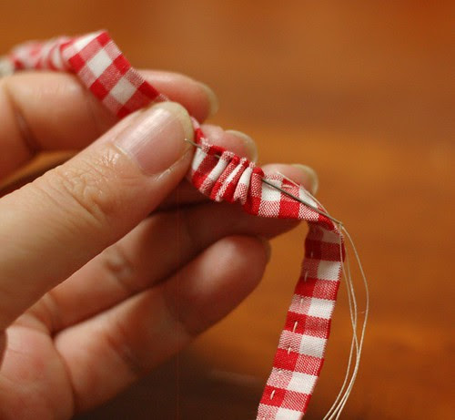How to make a patchwork string 14