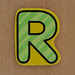 Fret Saw Letter R