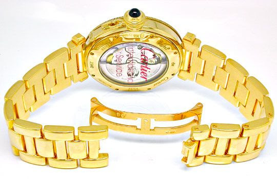 Originalfoto CARTIER PASHA PLONGEUR 38mm AUTOMATIK GEPRÜFT NEUZUST.!