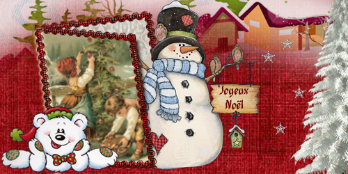 Carte virtuelle Noël gratuite à envoyer aux amis