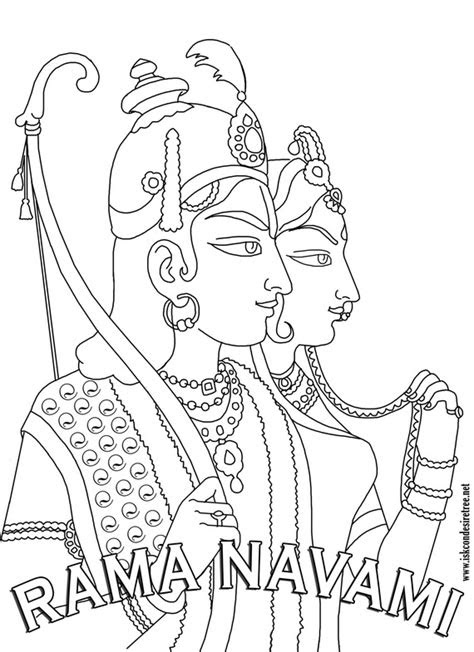 ram navami coloring pages