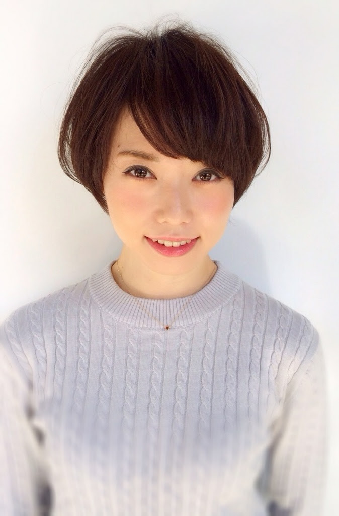 辺見えみりさん みたいな大人カワイイショートボブ 表参道 美容室 メゾン プレゼンスmaison Presence
