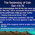 The Sign Upon Cain - And the lord said to him, “therefore, whoever kills cain, vengeance shall be taken on .