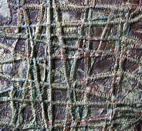 sewing with gold thread