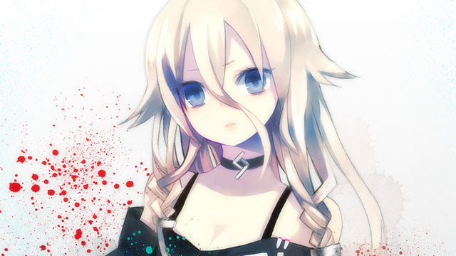 Ia シンプル白背景のかわいいイラスト壁紙 ボカロ画像
