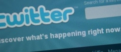 La page d'accueil de Twitter