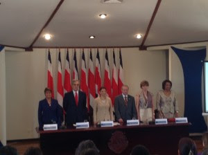 El convenio Proyecto Emprende fue firmado hoy en Casa Presidencial. CRH