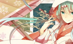 初音ミク 雪ミク13の可愛いイラスト画像 ボカロ壁紙