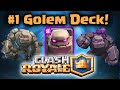 New Deck META Clash Royale (Golem, Prince Double, Baby Dragon and Tornado)