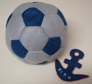 フェルトのサッカーボール Hush Little Baby 保健師さんの育児ブログ 楽天ブログ