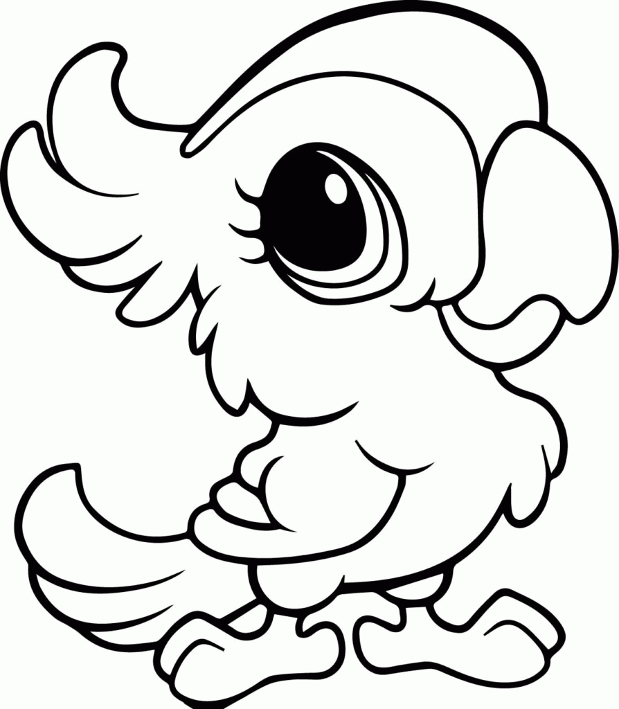 Download Cute Coloring Pages Of Animals - Coloring Home