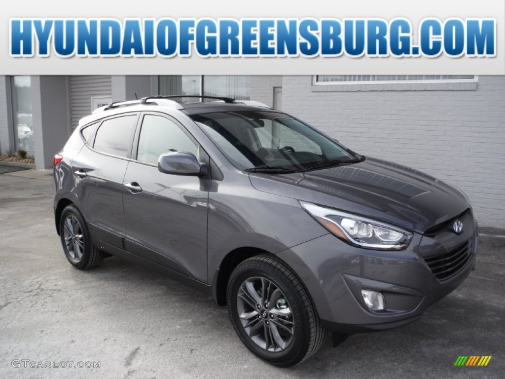 2015 Shadow Gray Hyundai Tucson SE AWD #101211553 Photo #17  GTCarLot