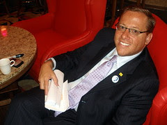 The chairman in Denver, Aug. 2008