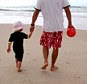 And then we can play Batman: Palm Beach is a splendid spot for a family holiday