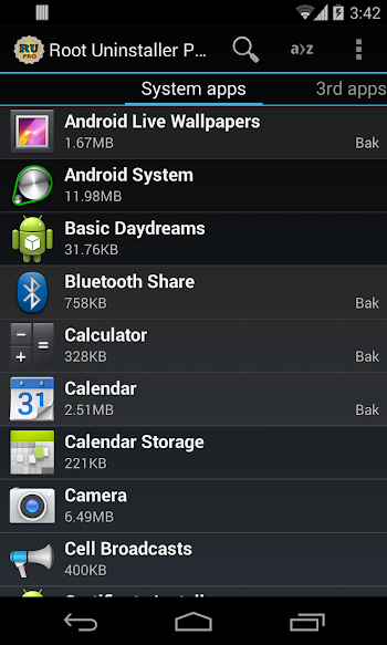  Root Uninstaller Pro- screenshot 