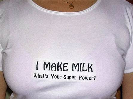 I make milk. What's your super power?