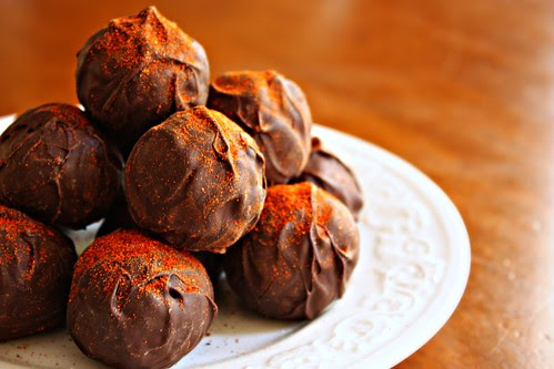 Red Hot Chocolate Truffles