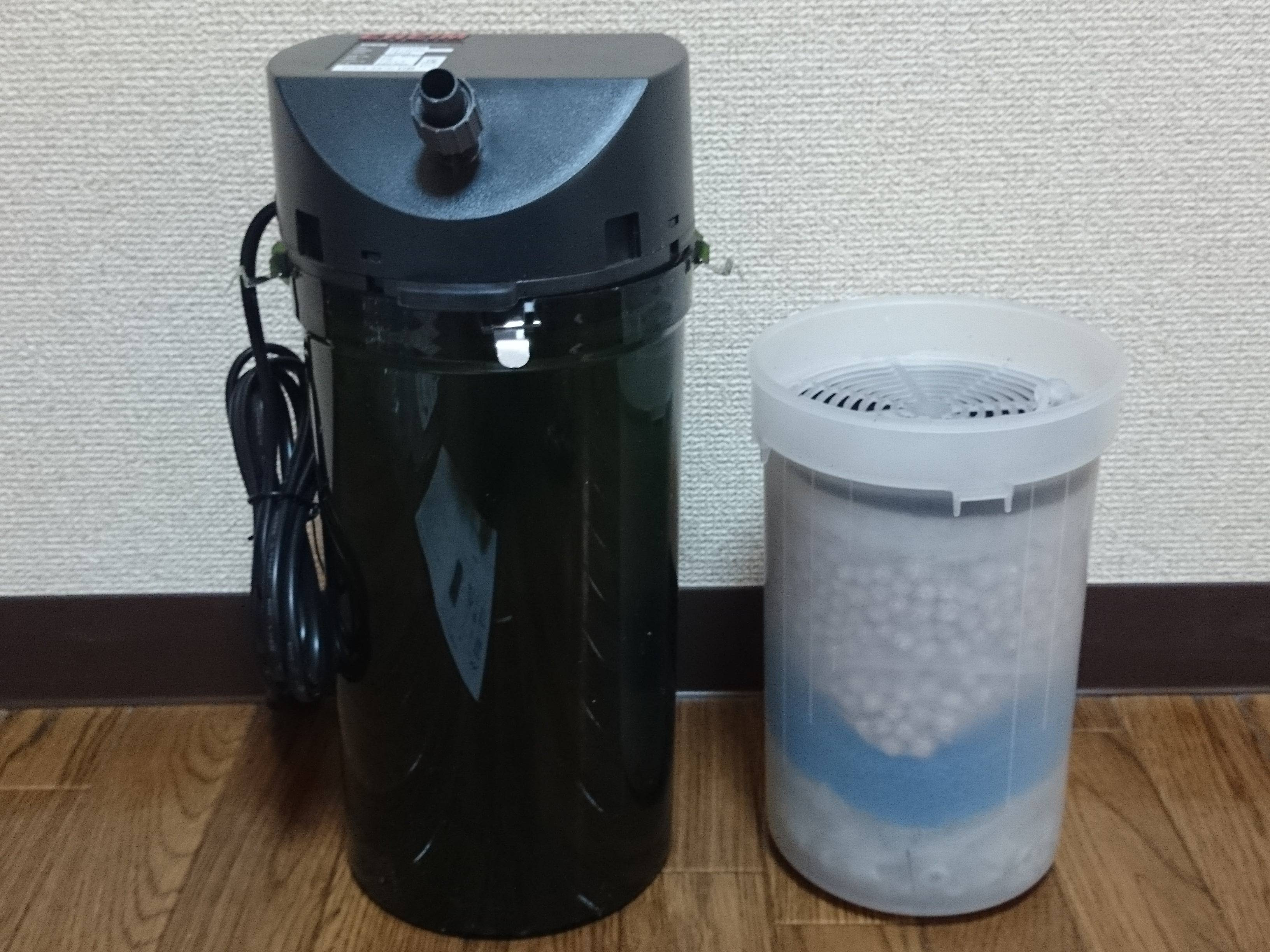 エーハイムクラシックフィルター2213ろ材付きセットを購入しました 30cm水槽の海水魚飼育