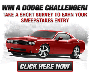 Win a Dodge Challenger