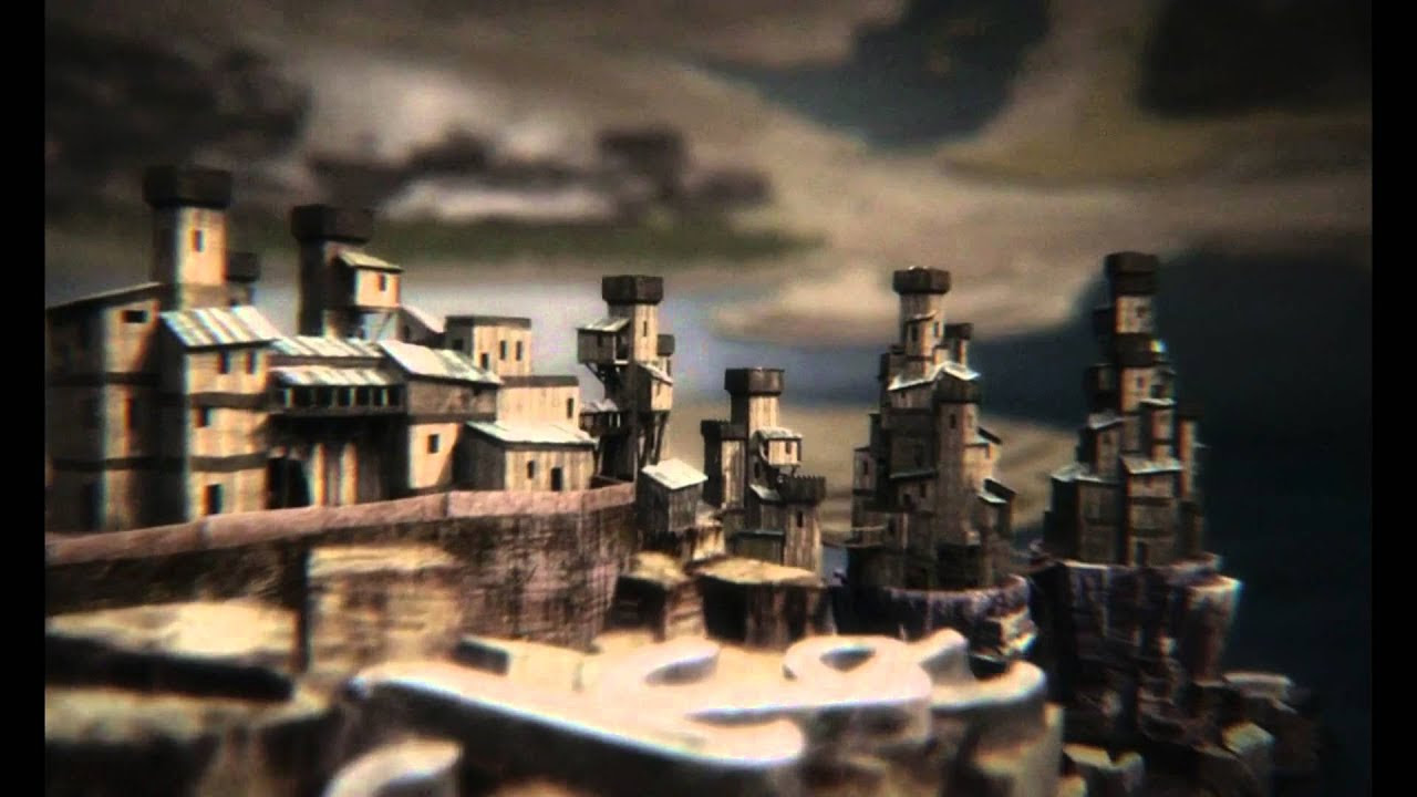 Game of Thrones Map Intro Extended - YouTube