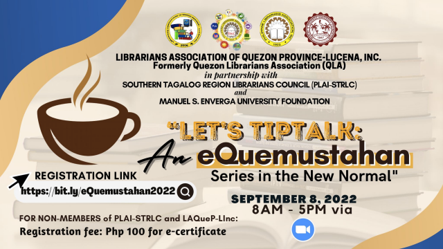 Let's Tiptalk: An eQuemustahan series in the New Normal webinar on September 8 2022