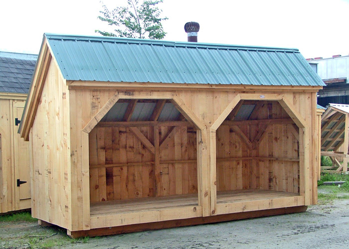 Woodbin 6x | Wood Shed Plan | Jamaica Cottage Shop