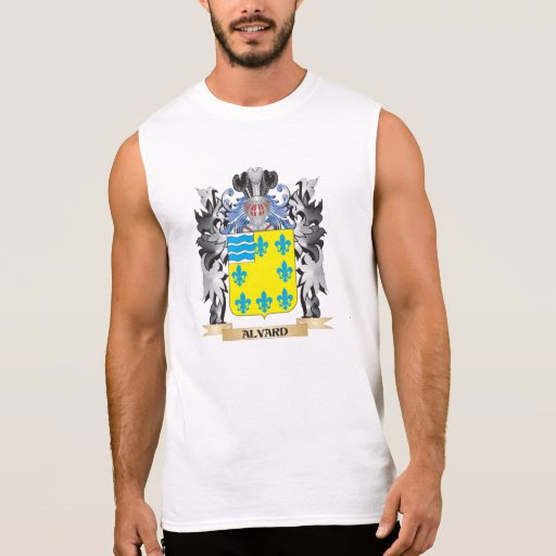 Alvard Coat of Arms - Family Crest Sleeveless Tee