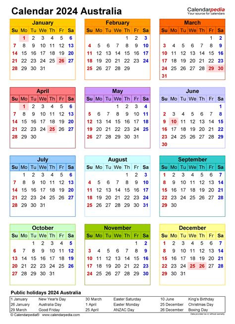  2024 printable calendar