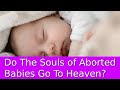 Do  The Souls Of Aborted Babies Go To Heaven?