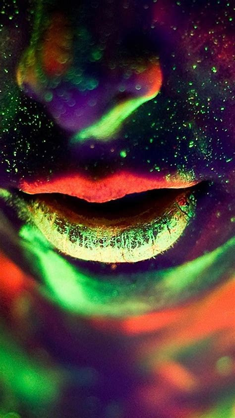 keren merah hijau  karakter hitam wallpapersc android
