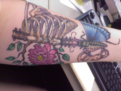 circle of life tattoo. in the circle of life,