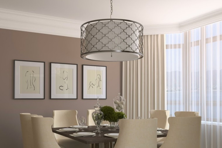 Lámparas de techo ideas modernas para el interior 