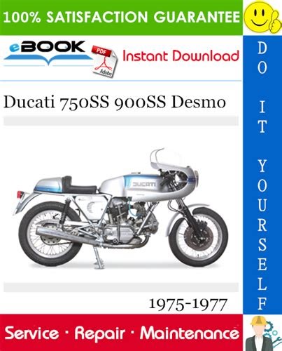 PDF Ducati 750ss 900ss Desmo 1977 Repair Service Manual