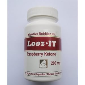 LoozIT, PURE Raspberry Ketone, 200 mg, 90 vegetarian capsules