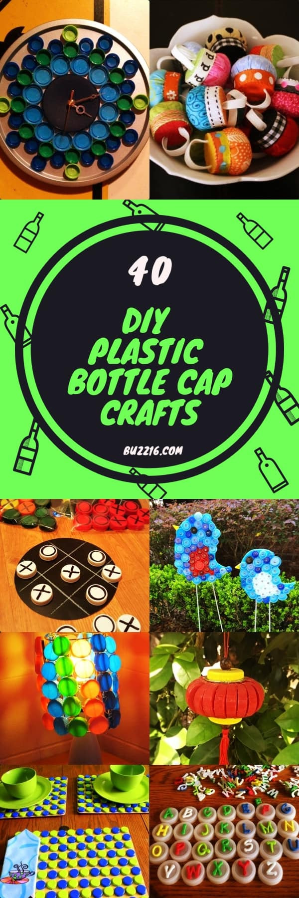 40 Diy Plastic Bottle Cap Craft Ideas Buzz 2018