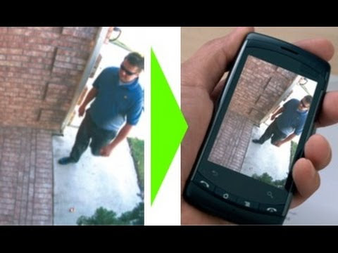 CCTV camera or your mobile phone to make it look superior system See Here