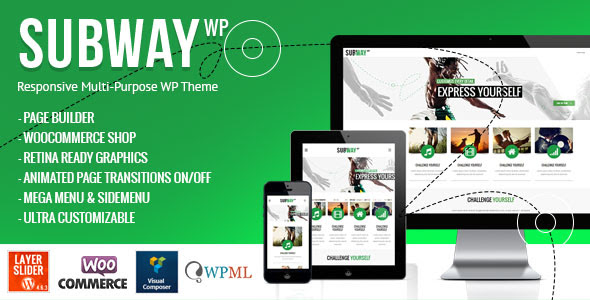 Subway v1.1 - Responsive Multi-Purpose WordPress Theme