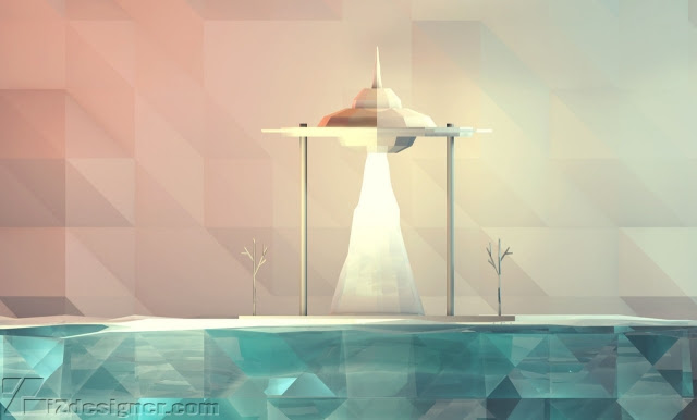 iZdesigner Team - 19 Wallpapers phong cách Low Poly ấn tượng