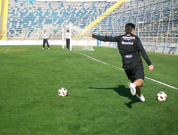 Renato Gaúcho treina no Chile (Foto: Eduardo Cecconi/Globoesporte.com)