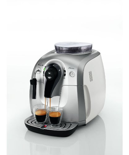 Saeco - HD8745/01 -  Machine à Espresso Automatique  Xsmall Classe Blanc