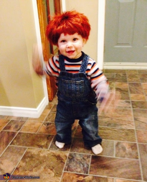 Baby Chucky DIY Halloween Costume Idea  Photo 3/3
