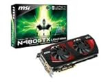 MSI N480GTX Lightning 1536MB GDDR5 PCI-E 384bit DisplayPort HDMI 2xDVI-I aktiv