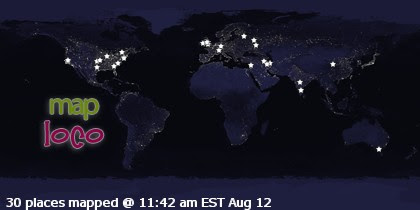 Locations of Site Visitors