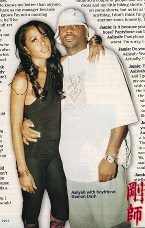 aaliyah and damon dash