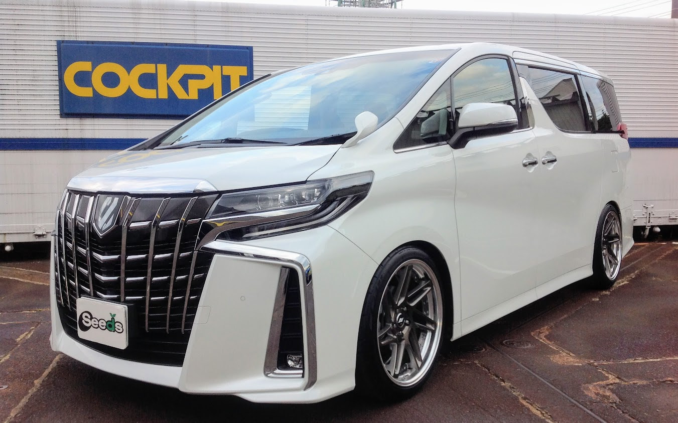 トヨタ アルファード Work Zeast St 3 Tein Flex Z装着スタイルコクピットseeds シーズ スタイルコクピットseeds シーズ