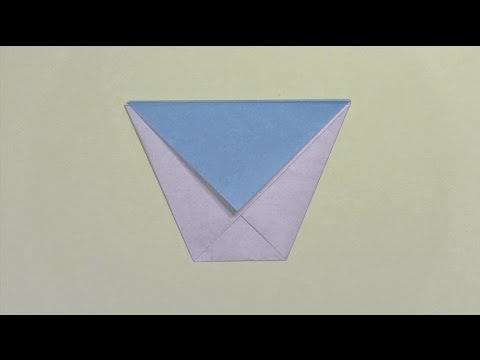折り紙 コップの折り方